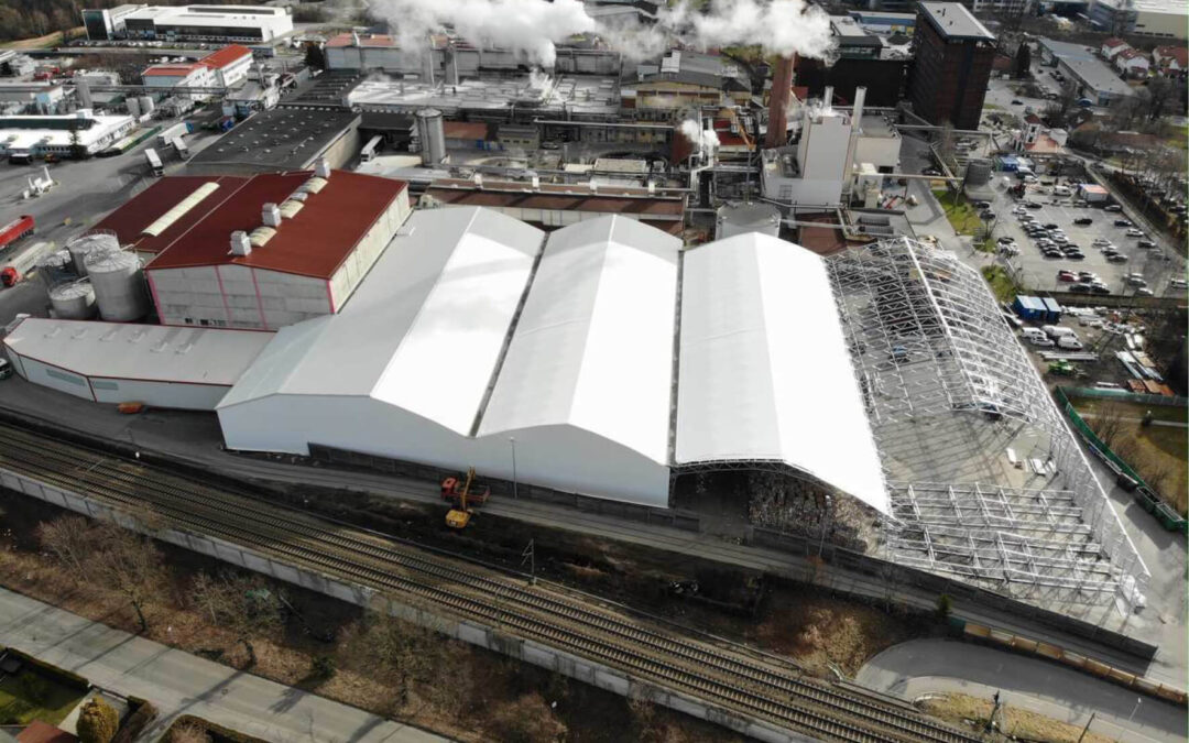 Raubling Papier GmbH: Neubau Altpapier-Lagerhalle