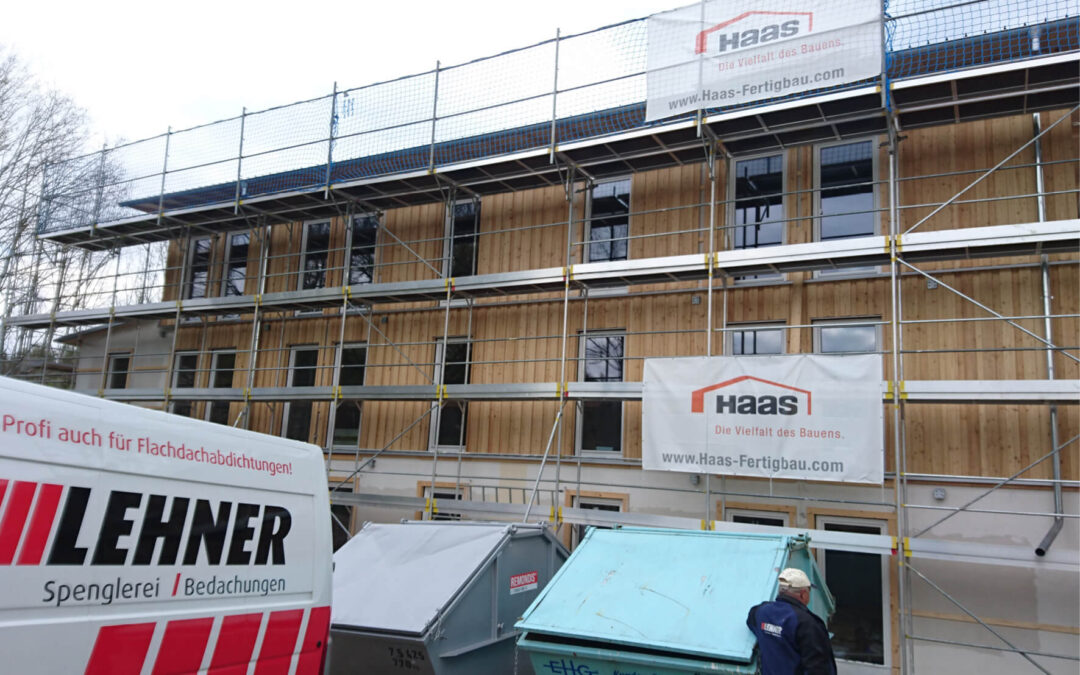 Burghauser Wohnbau Gesellschaft: Neubau Mehrfamilienhäuser im Holzfelderweg